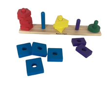 secondhand Melissa & Doug Stack & Sort Board