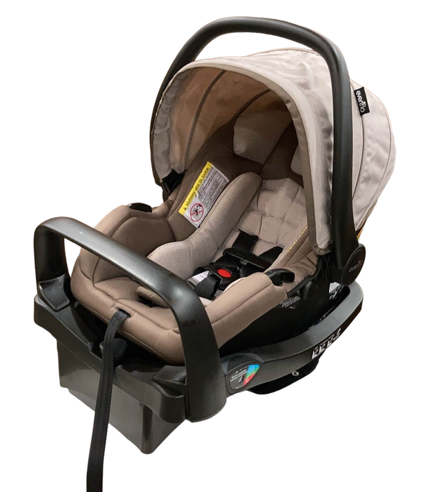 secondhand Evenflo Pivot Modular Travel System Stroller, 2023, Sandstone