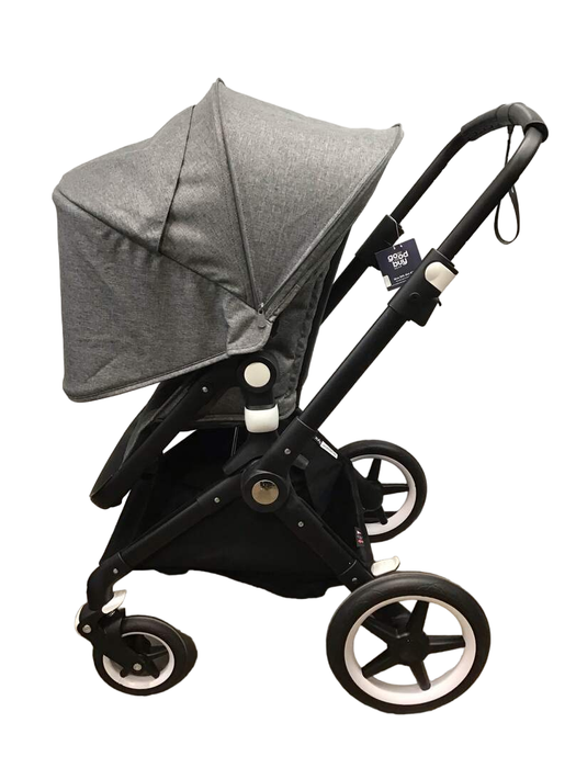 secondhand Bugaboo Lynx Stroller, 2022, Black, Grey Melange