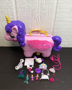 used Polly Pocket Unicorn Party Playset