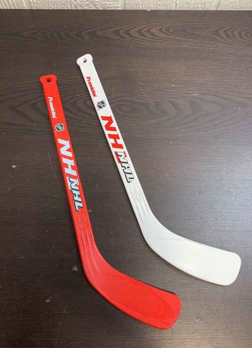 used Franklin Sports Mini Hockey Sticks