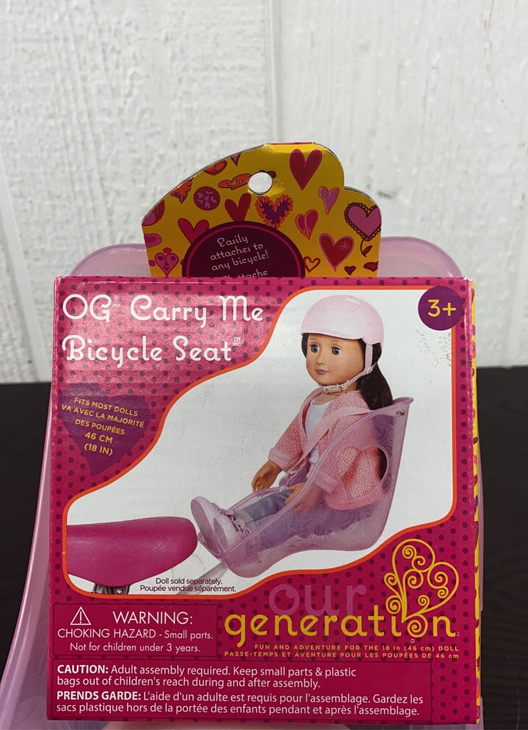 Deals our generation doll bike seat instructions