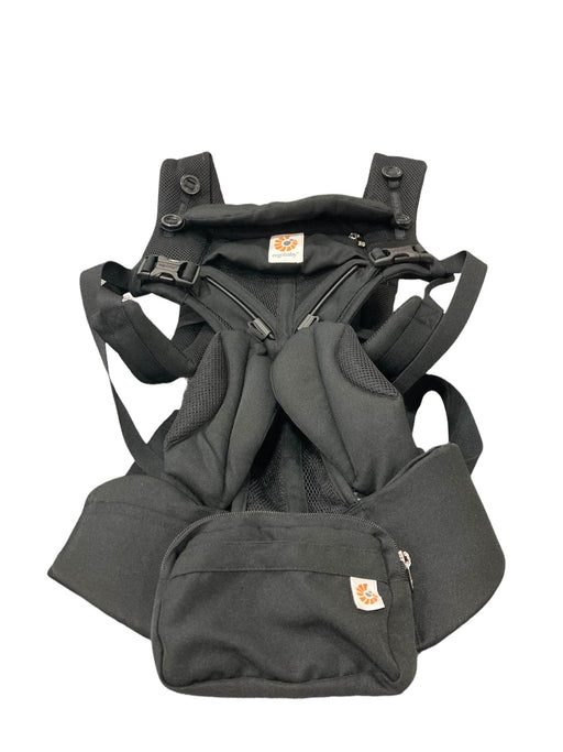 used Ergobaby Omni 360 Cool Air Mesh Baby Carrier, Onyx Black