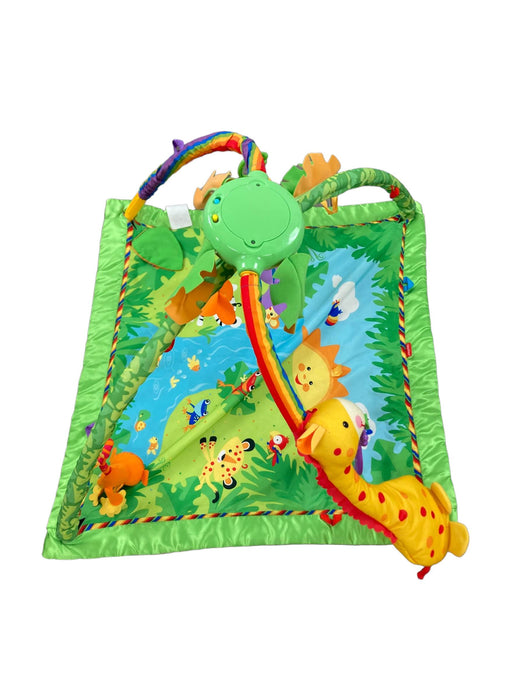 used Fisher Price Rainforest Melodies and Lights Deluxe Gym
