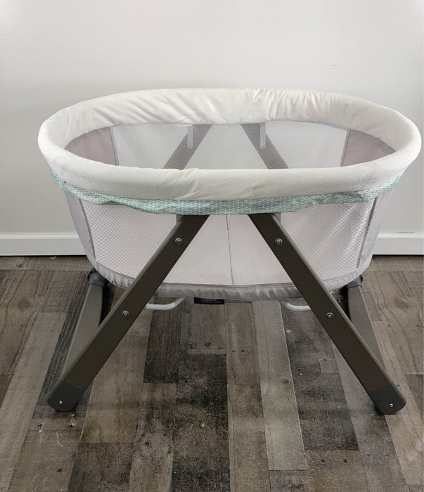 used Ingenuity Foldaway Rocking Wood Bassinet