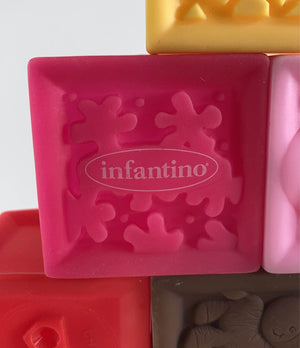 Squeeze & Stack Block Set™ - 8 piece set – Infantino