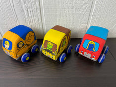 used Melissa & Doug K’s Kids Pull-Back Vehicle Set