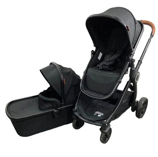 used Mompush Ultimate 2 Baby Stroller, 2022, Black with Black Frame