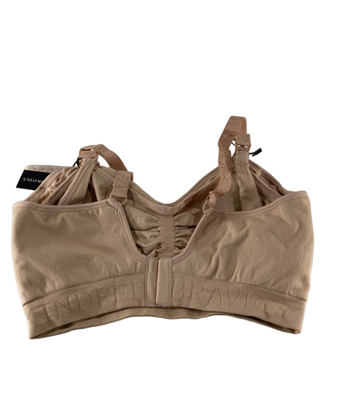Shop Kindred Bravely Sublime Hands-Free Pumping & Nursing Bra, Beige, Busty, Medium at GoodBuy Gear
