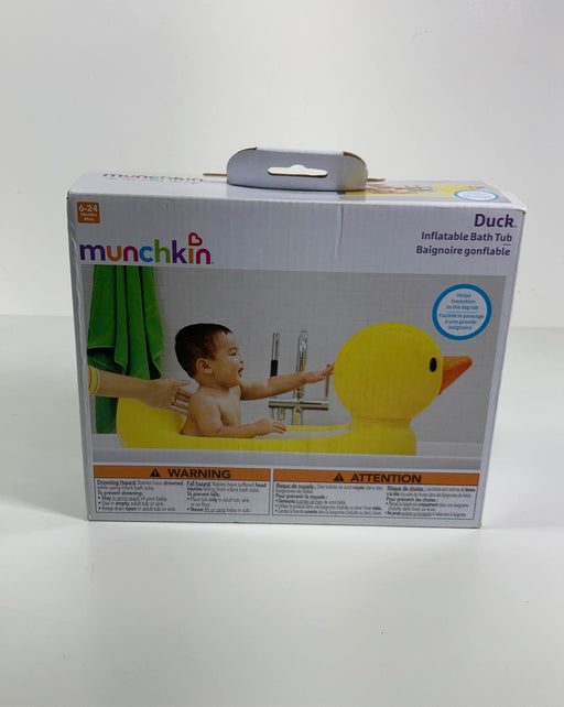 used Munchkin Inflatable Duck Tub