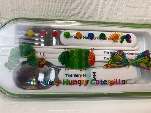 secondhand Eric Carle The Very Hungry Caterpillar Utensil Set