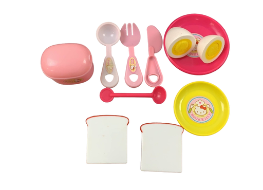 secondhand Hello Kitty Jumbo Breakfast Playset