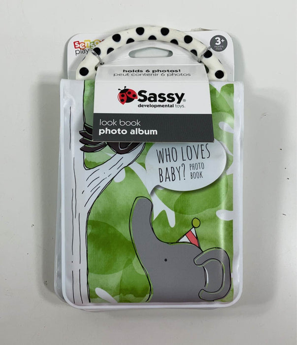 used Sassy Sassy Who Loves Baby? Look Book, Photo Album