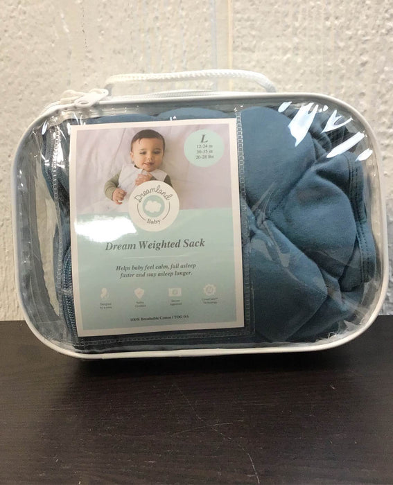 Shop Dreamland Weighted Sleep Sack, 12-24 months, Ocean Blue at GoodBuy Gear