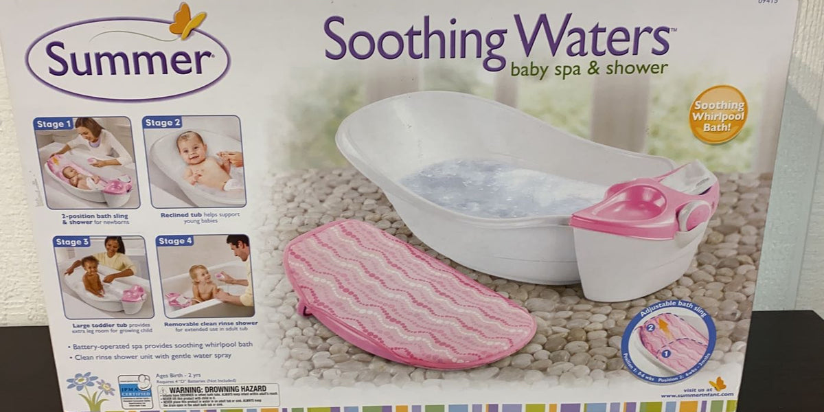 Summer Infant Soothing Waters Tub