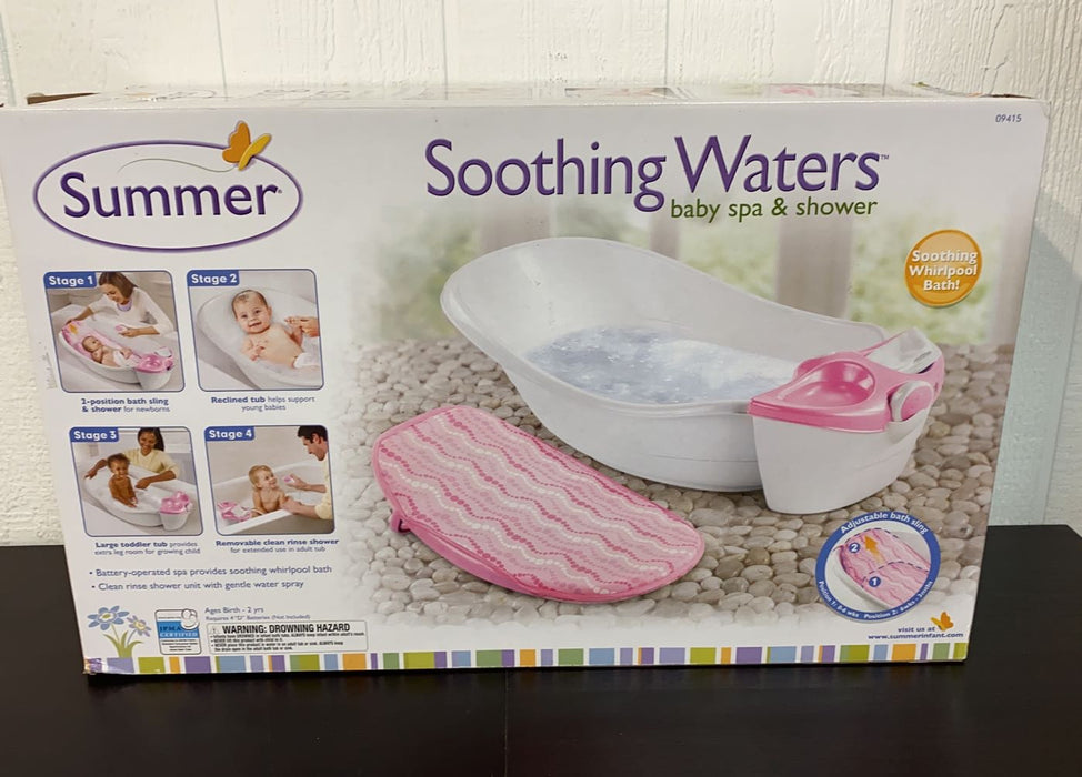 used Summer Infant Soothing Waters Tun