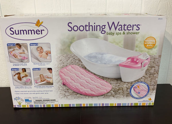 summer infant soothing spa & shower Summer Infant Soothing Waters Tub