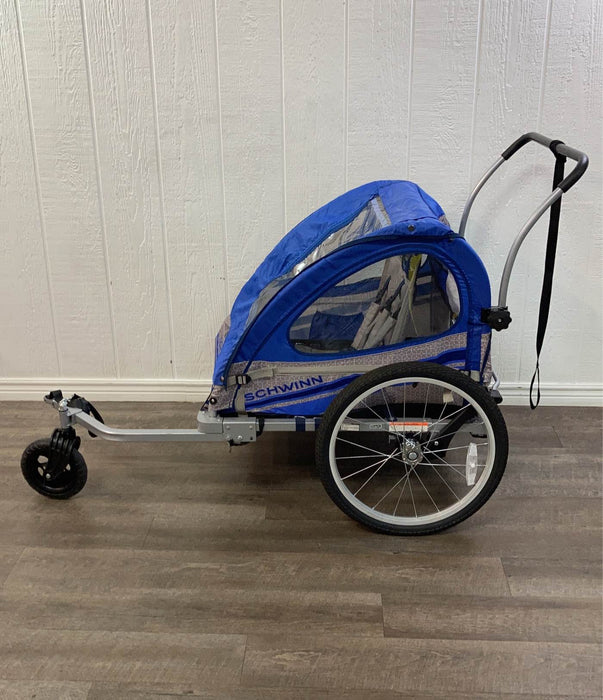 secondhand Schwinn Echo Double Child Trailer
