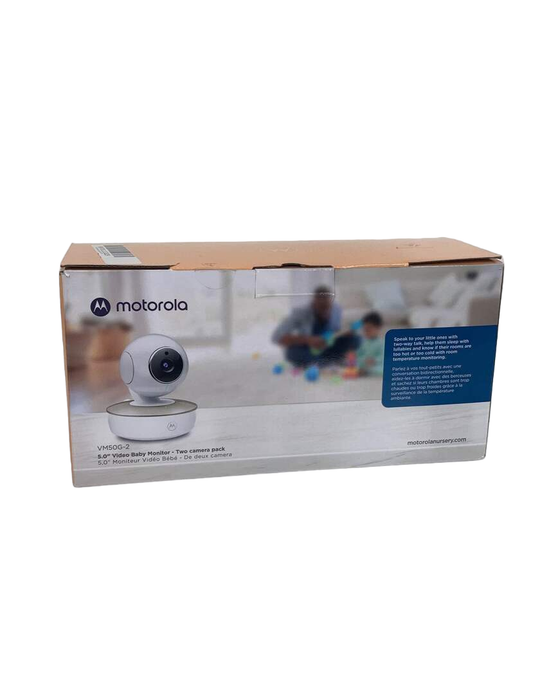 Shop Motorola VM50G-2 5-Inch Video Baby Monitor with 2 Cameras at GoodBuy Gear