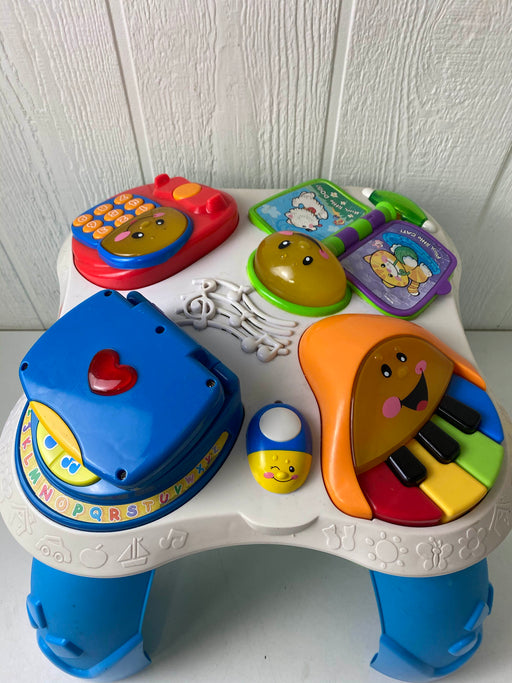 secondhand Fisher Price Laugh & Learn Learning Table, Friends Musical Table 