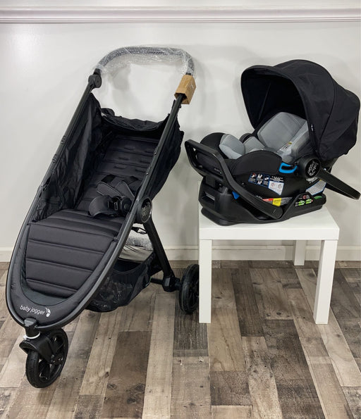 secondhand Baby Jogger City Mini GT2 Travel System, Jet, 2020