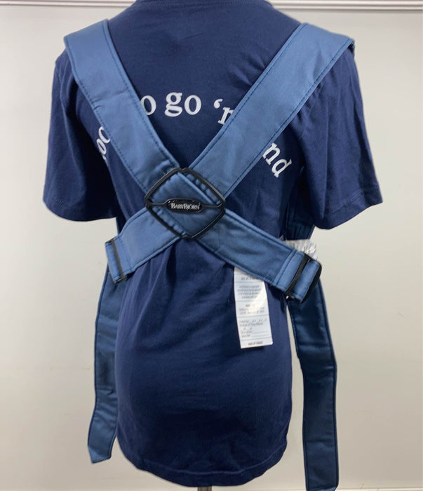 Shop BabyBjorn Baby Carrier Mini, Vintage Indigo Woven at GoodBuy Gear