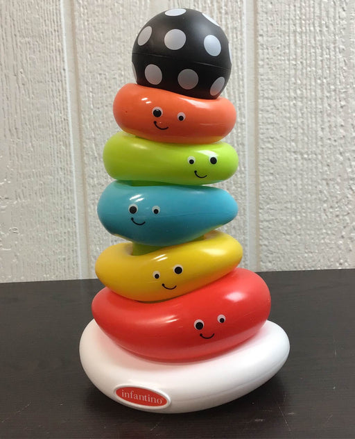 used Infantino Funny Faces Ring Stacker