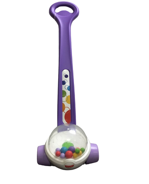 Vacuum top popper toy