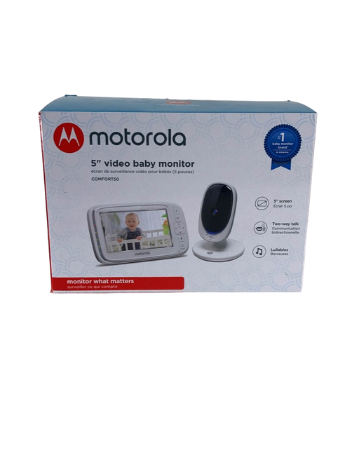 used Motorola Comfort50 5” Video Baby Monitor