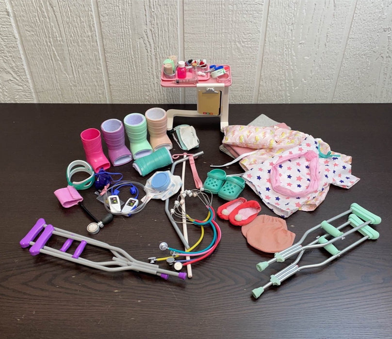 secondhand BUNDLE Our Generation Accessories, Hospital and Healthcare