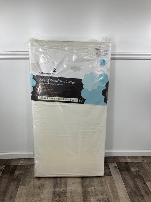 Shop Naturepedic Classic 150 Seamless 2-Stage Organic Baby & Toddler Mattress at GoodBuy Gear