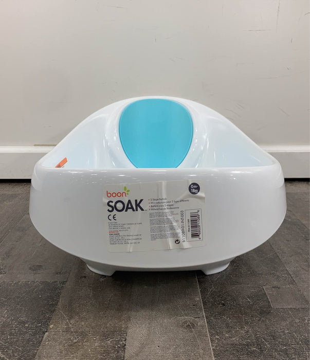 Shop Boon Soak 3-Stage Bathtub, Blue at GoodBuy Gear