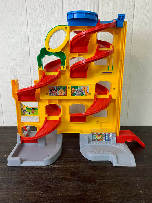 Shop Fisher Price Little People Wheelies Stand n Play Raceway at GoodBuy Gear