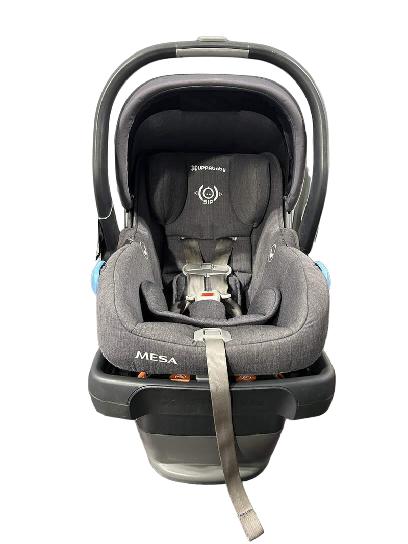 uppababy mesa 2018 jordan UPPAbaby MESA Infant Car Seat, 2018, Jordan (Charcoal Melange)