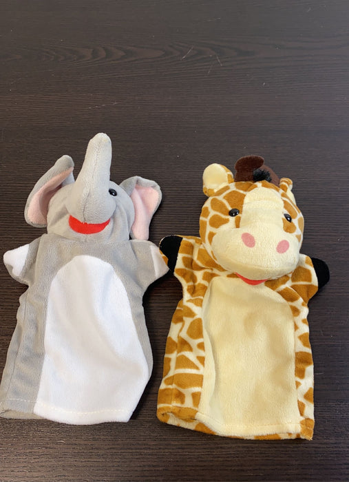 used Melissa & Doug Hand Puppet Set