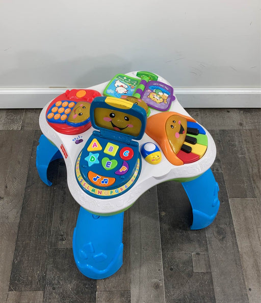 used Fisher Price Laugh & Learn Learning Table, Friends Musical Table 