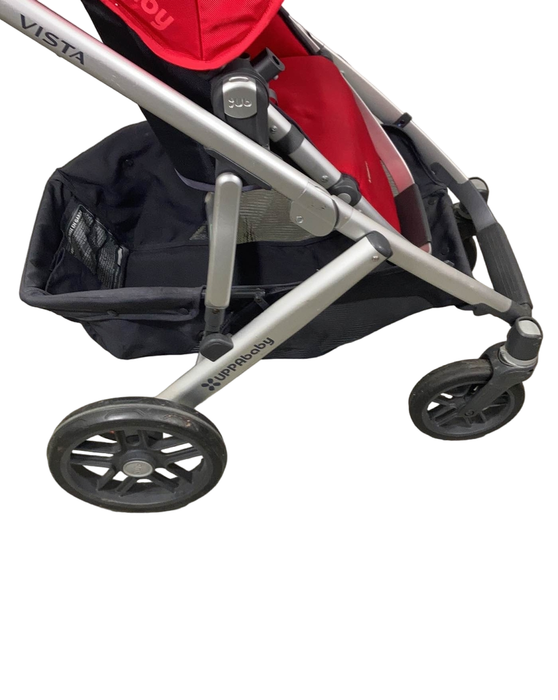 used UPPAbaby VISTA Stroller, Denny (Red Melange), 2014