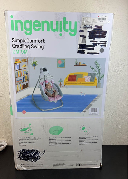 used Ingenuity Simple Comfort 2-in-1 Swing Rocker