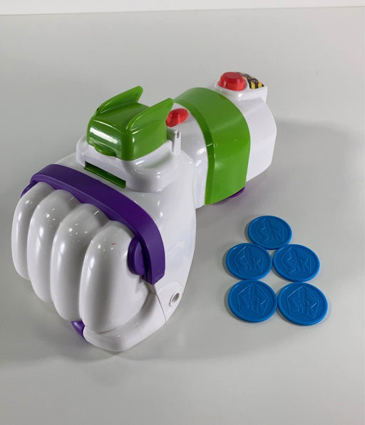 used Disney Pixar Toy Story Buzz Lightyear Rapid Disc Blaster