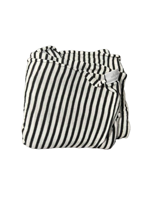 Solly Baby Wrap, Black & Natural Stripe