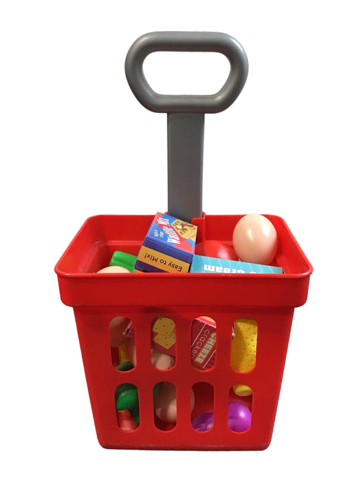 used Playkidz Fill and Roll Grocery Basket