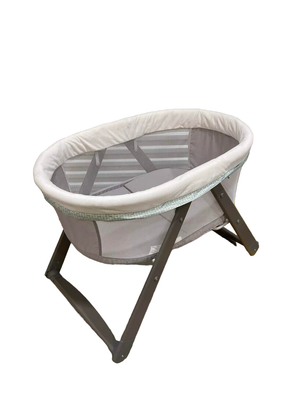 Ingenuity Foldaway Rocking Wood Bassinet Wallace