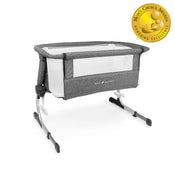 Shop Baby Delight Beside Me Dreamer Bassinet & Bedside Sleeper, Charcoal Tweed at GoodBuy Gear