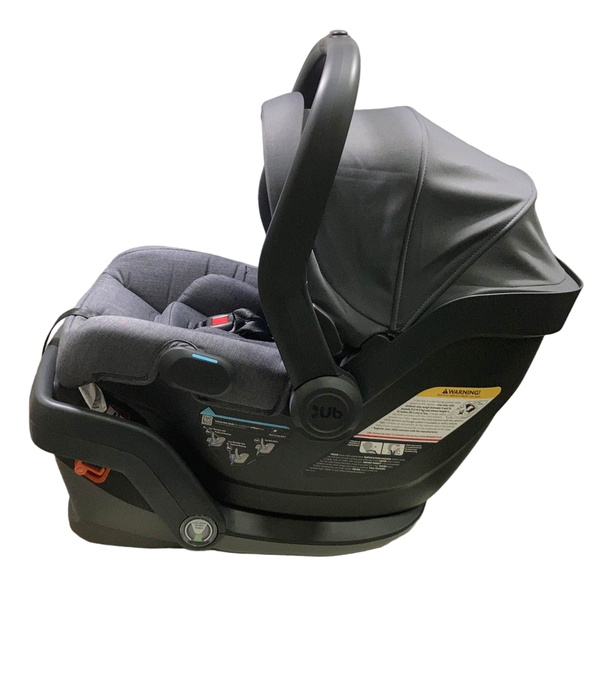 secondhand UPPAbaby MESA V2 Infant Car Seat, 2023, Greyson (Charcoal Melange Merino Wool)