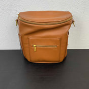 used Fawn Design The Mini Diaper Bag, Brown
