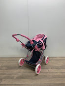 used Hauck Classic Julia Navy and Pink Toy Doll Pram