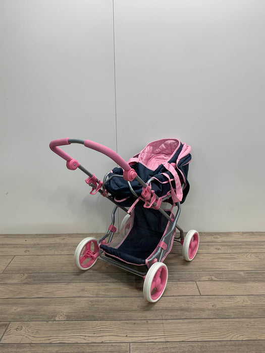 used Hauck Classic Julia Navy and Pink Toy Doll Pram