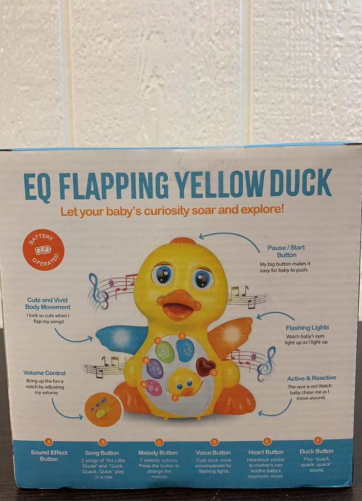 ToyThrill Light Up Dancing And Singing Duck Toy