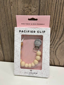 Shop LouLou Lollipop Pacifier Clip, Block Beige at GoodBuy Gear