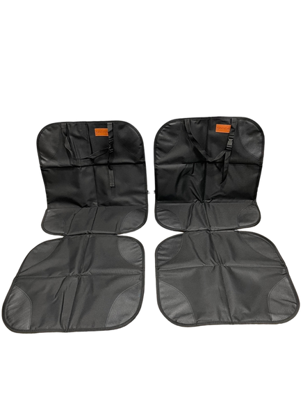 Car Seat Protector, Smart eLf 2Pack , Protect Child Seats with Thickest  Padding and Non-Slip Backing Mesh Pockets for Baby and Pet